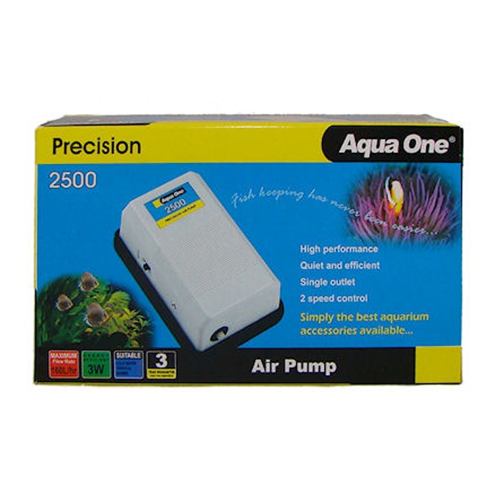 Aqua One Precision Air Pump 2500 150L Aqua One Petbarn