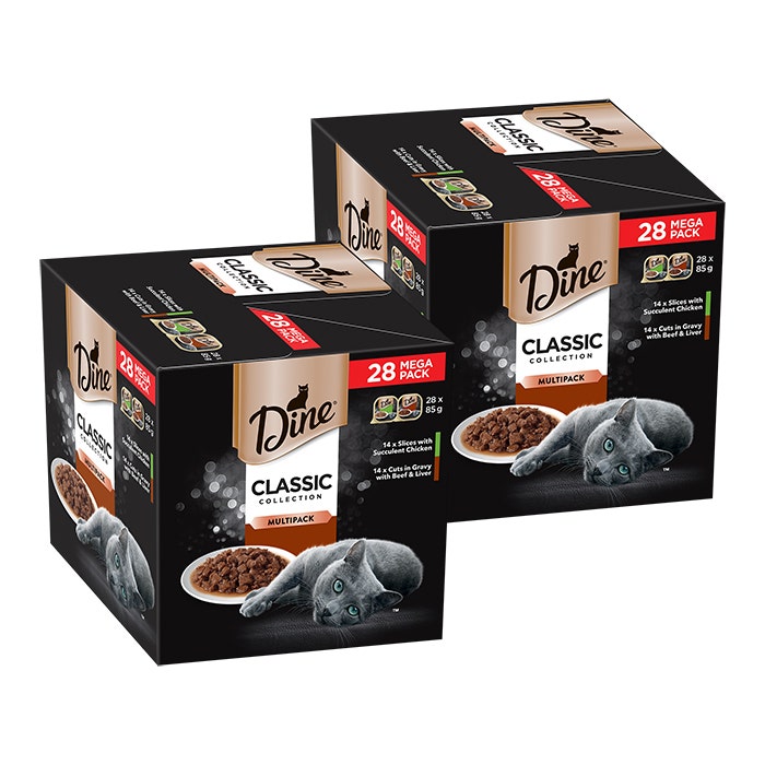 Dine cat food shop aldi