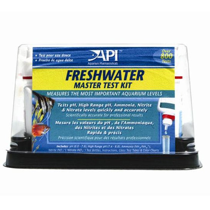 Master test kit fish tank top