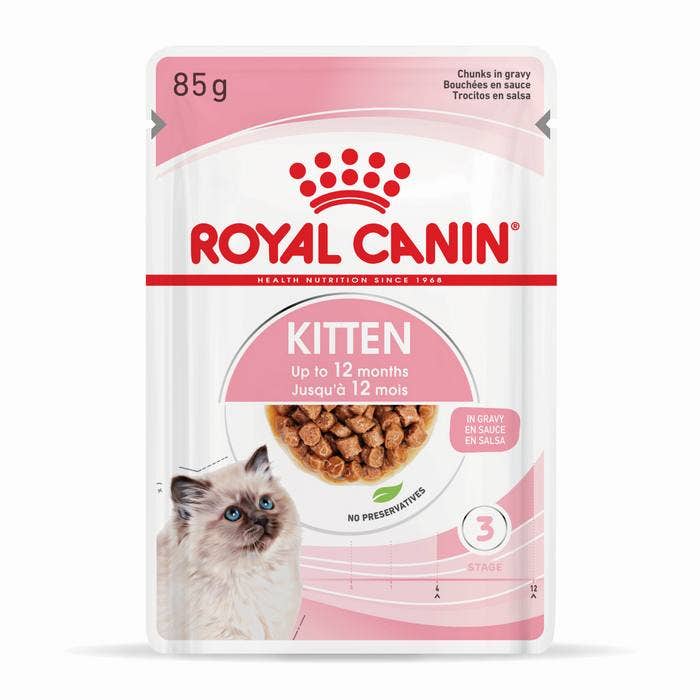 Royal Canin Kitten Instinctive Cat Food 85gx12 Petbarn