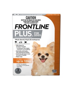 Frontline Plus Orange For Small Dogs