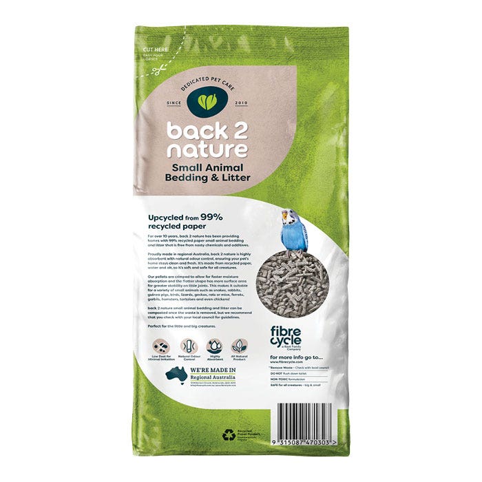 Back 2 Nature Small Animal Bedding Petbarn