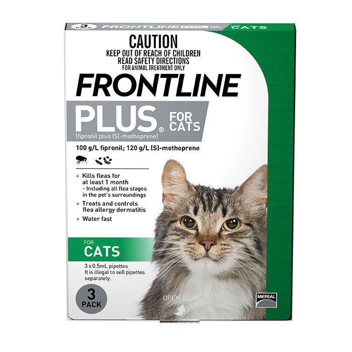 Frontline Plus Green For Cats Petbarn