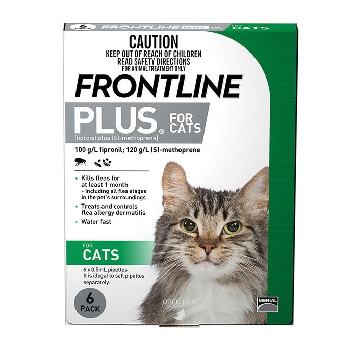 Frontline Plus Green For Cats Petbarn