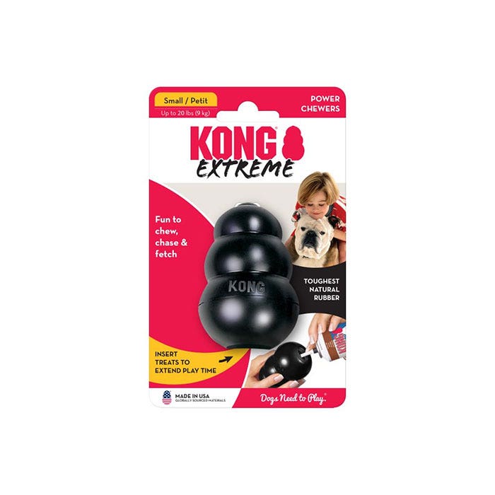 Black xxl kong sale dog toy