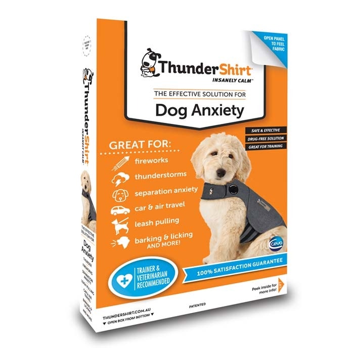 Thundershirt For Dogs Grey Petbarn