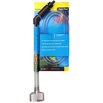 Gravel cleaner outlet