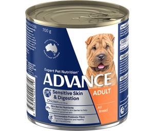 Advance Sensitive All Breed Chicken And Rice 12 x 700g