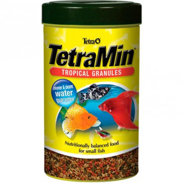 Tetra Min Tropical Granules Fish Food Tetra Petbarn