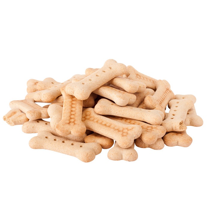 Bone shaped top dog treats