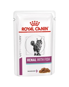 Royal Canin Veterinary Renal Tuna Adult Cat Pouch 85g x12