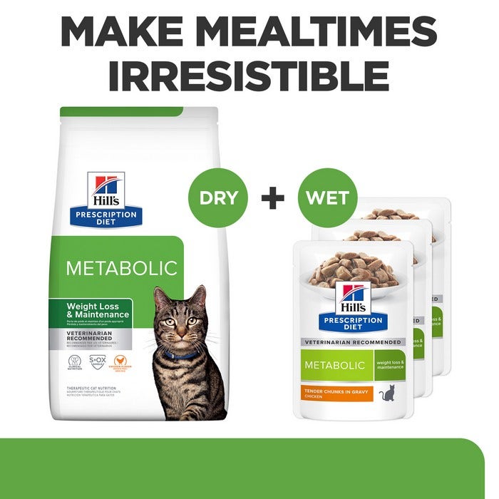Prescription diet top metabolic cat food
