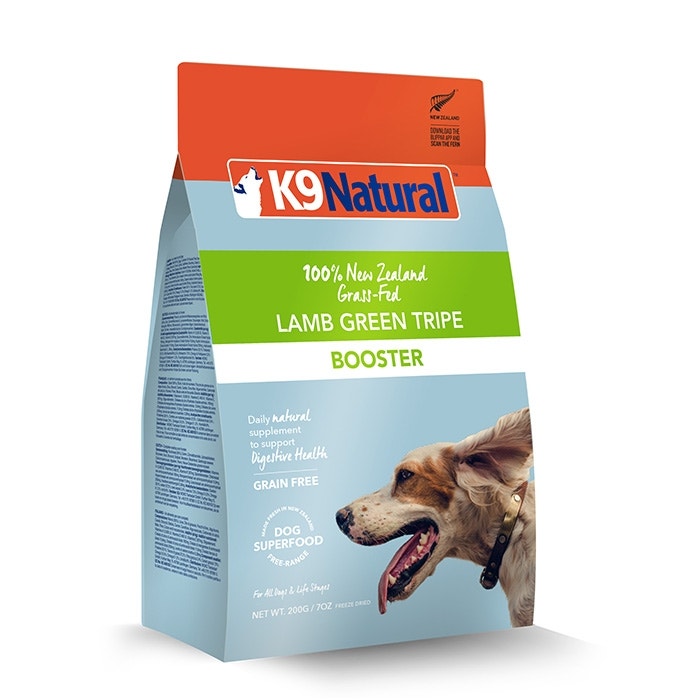 K9 Natural Freeze Dried Lamb Green Tripe Dog Food 200g Petbarn