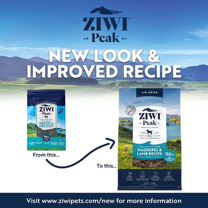 Ziwi peak store mackerel and lamb