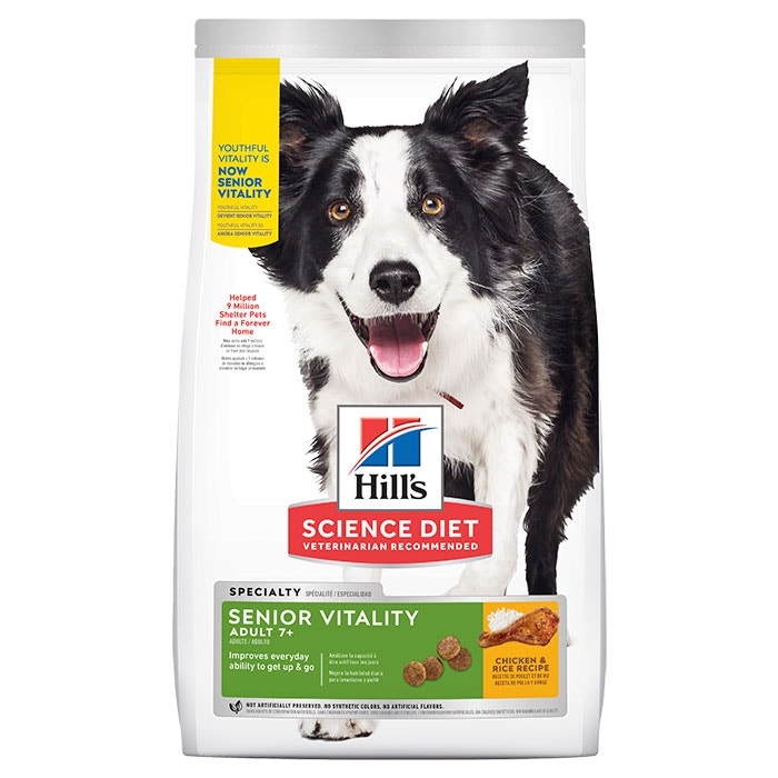 Senior dog deals diet food