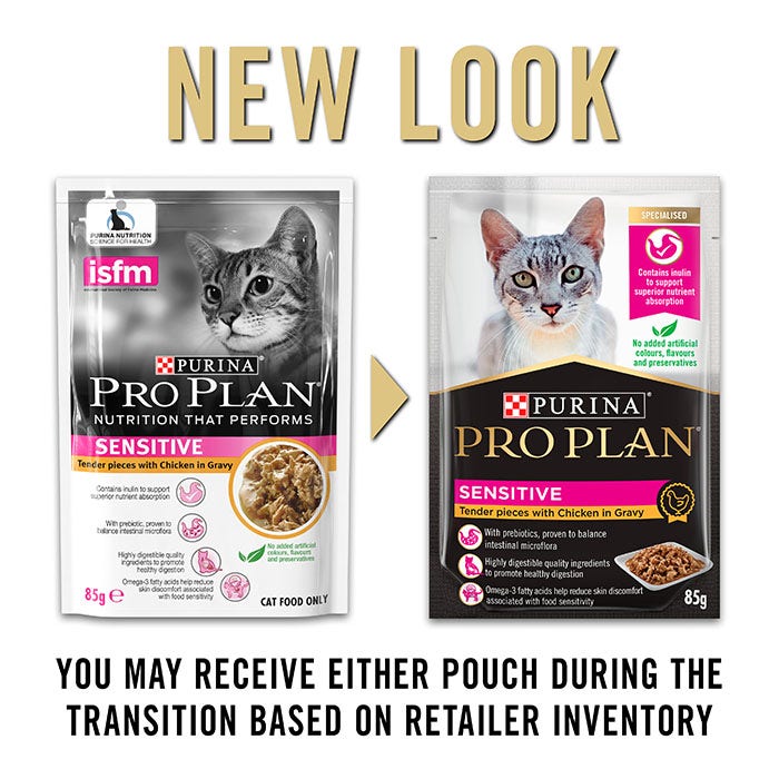 Sensitive cat food wet clearance