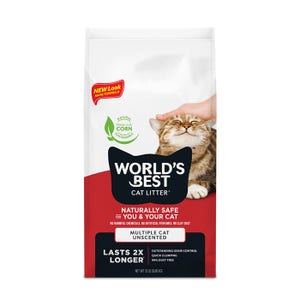World's Best Cat Litter Multi Clumping Cat Litter 12.7kg