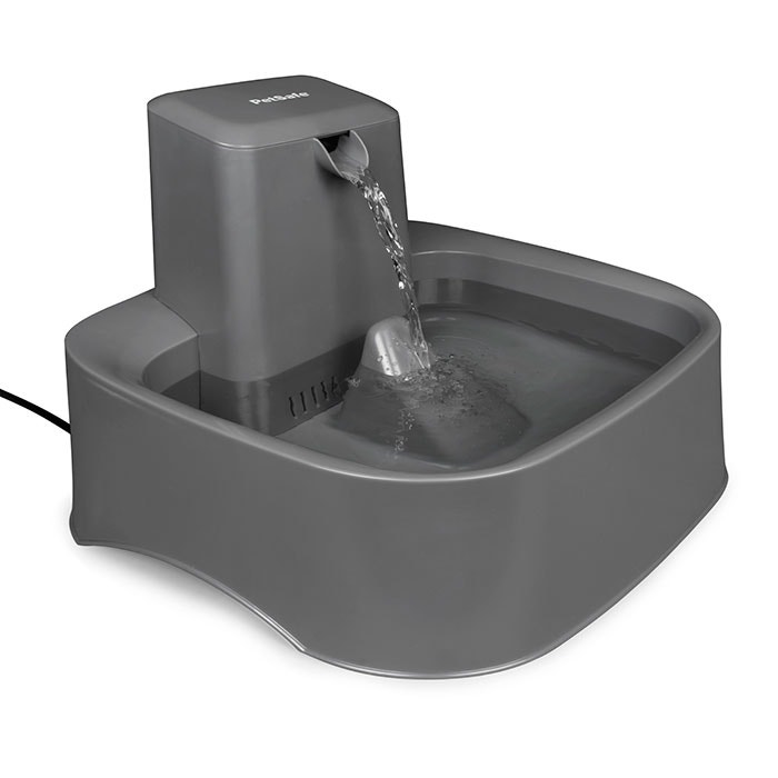 Drinkwell Pet Fountain Grey Petbarn