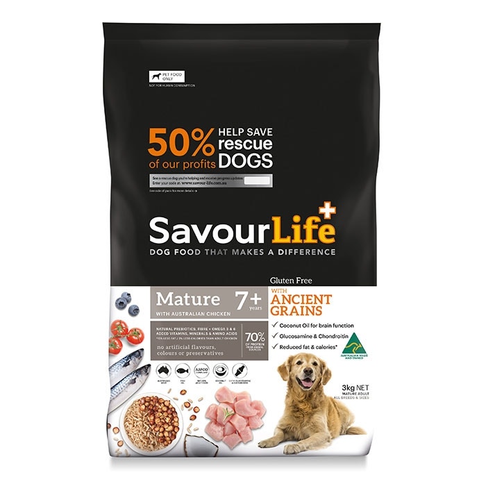 Seven grain free dog food top