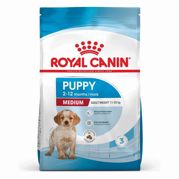 Puppy food to dog food hot sale