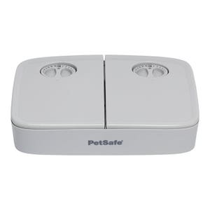 PetSafe Automatic 2 Meal Pet Feeder Grey 25.6x6.6x21.8cm