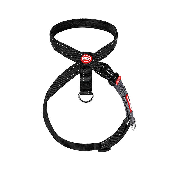 EzyDog Cross Check Dog Harness Black Petbarn