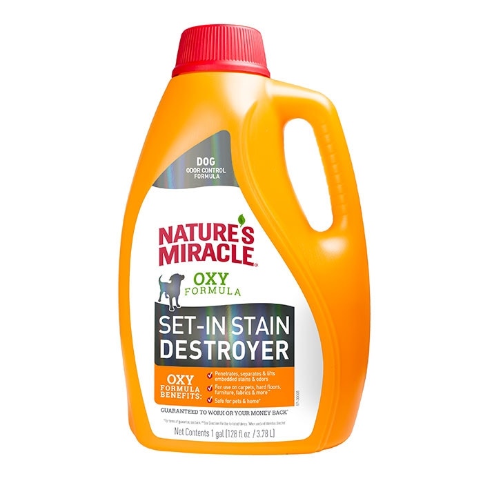 Nature s Miracle Oxy Set In Dog Stain Destroyer Spray Petbarn