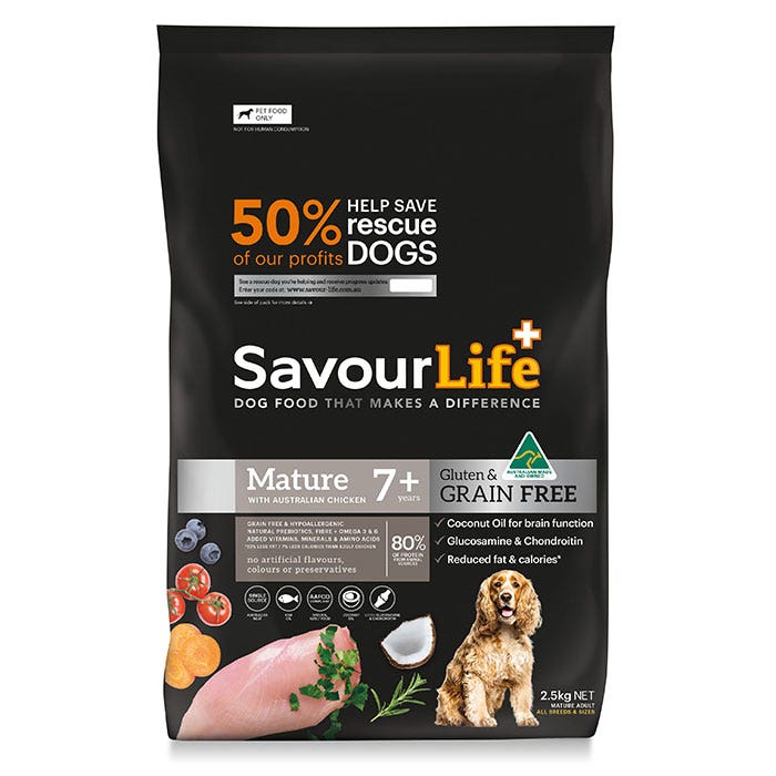 Puppy food for senior dog store