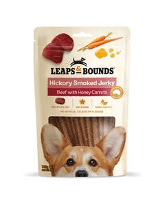 Leaps & Bounds Beef & Honey Carrot Dog Jerky