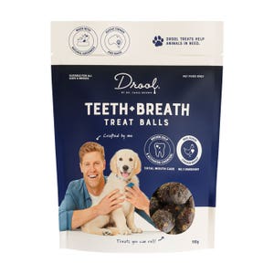 Drool By Dr Chris Brown Teeth and Breath Dog Treat 110gx2