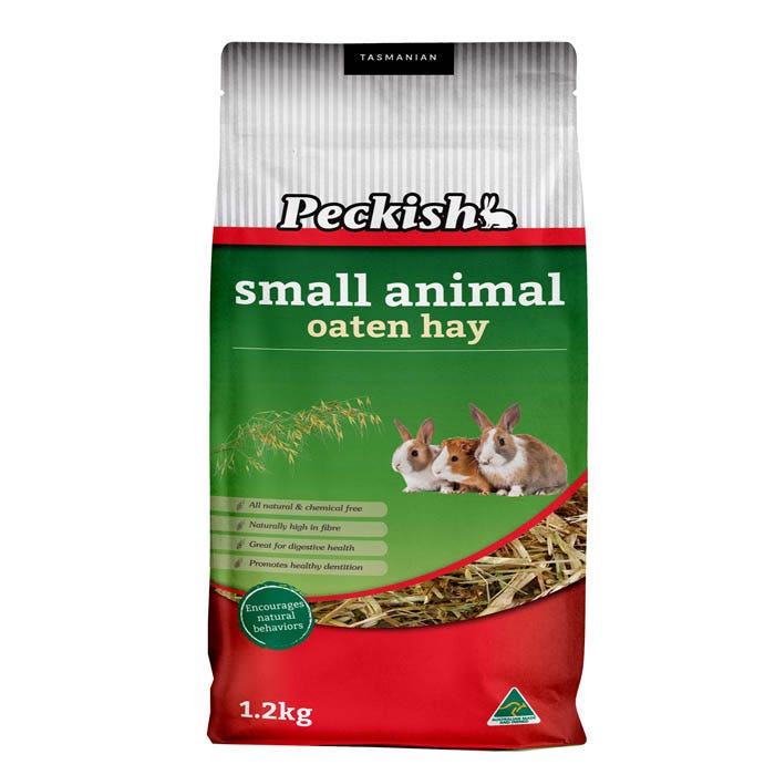 Peckish Oaten Hay Small Pet Bedding 1.2kg Petbarn