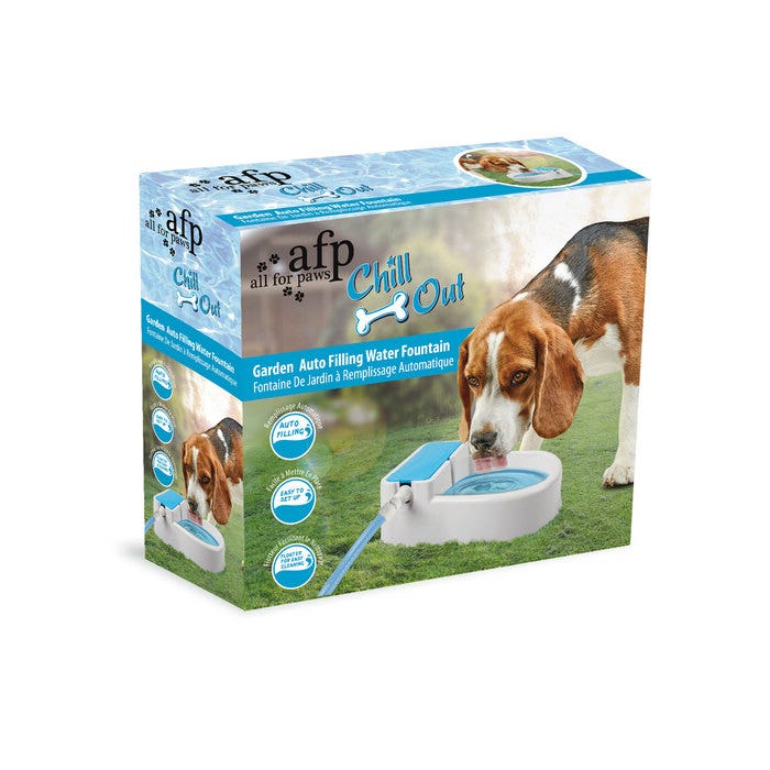 All For Paws Chill Out Garden Auto Filling Dog Fountain Petbarn