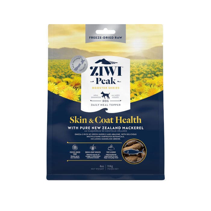 Ziwi Peak Freeze Dried Booster Skin Coat Dog Food