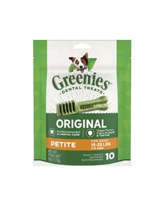 GREENIES Canine Dental Dog Treats Original Petite
