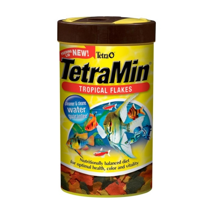 Tetra tropical fish flakes hot sale