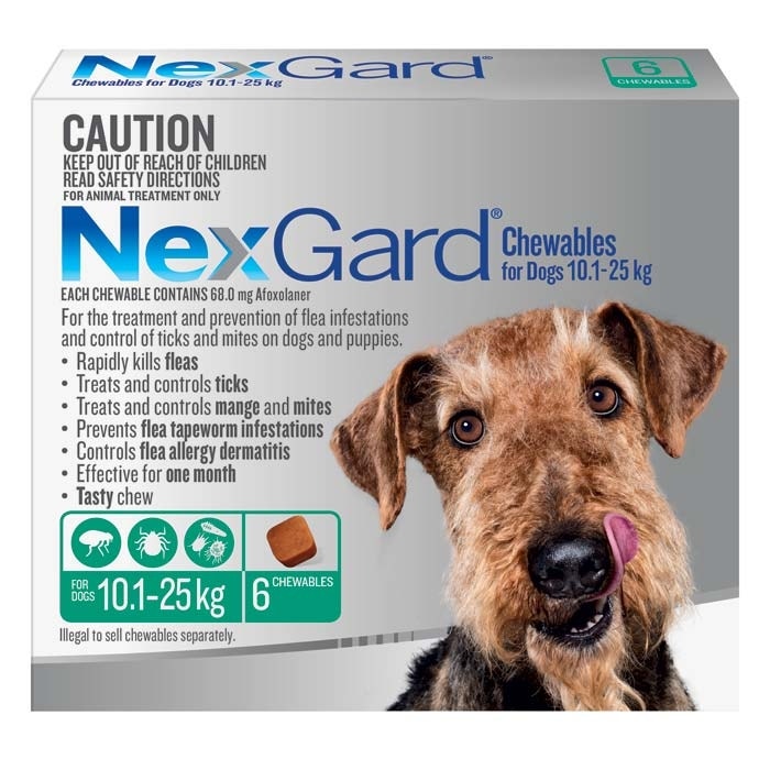 Nexgard and online flea collar