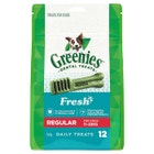 Greenies Fresh 340g Regular Dog Dental Treat