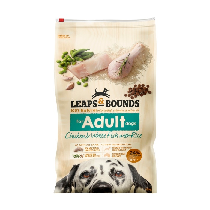 Blackhawks dog deals food