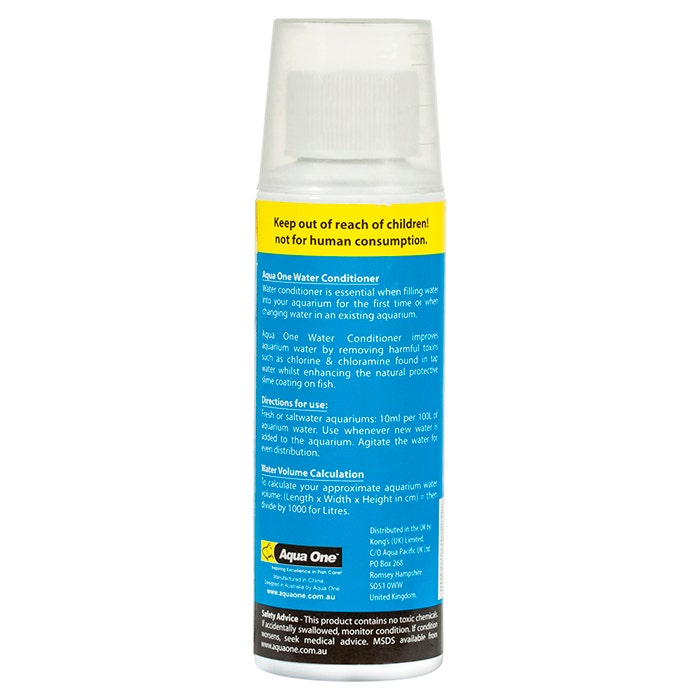 Aqua one top water conditioner
