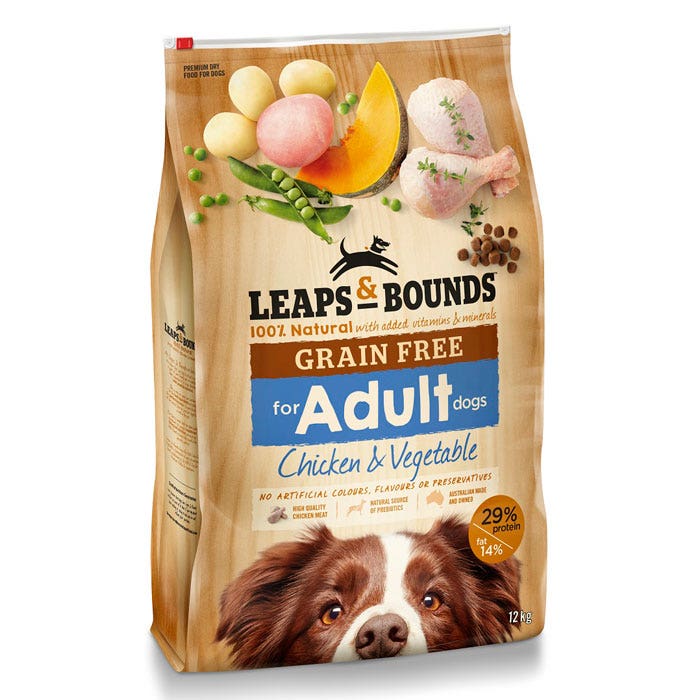 Leaps Bounds Grain Free Chicken Dog Food
