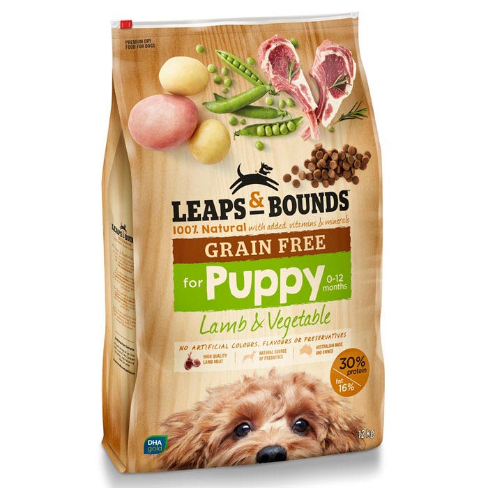 Buy Leaps Bounds Grain Free Lamb Puppy Food Online Petbarn