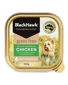 Black Hawk Dog Food Adult Grain Free Chicken 100g