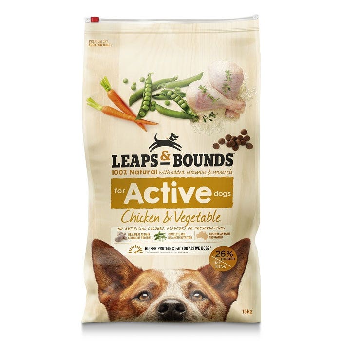 Buy Leaps Bounds Chicken Adult Dog Active Online Petbarn