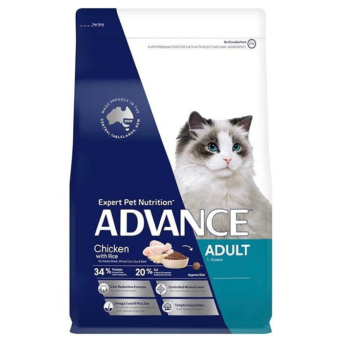Advance cat food store