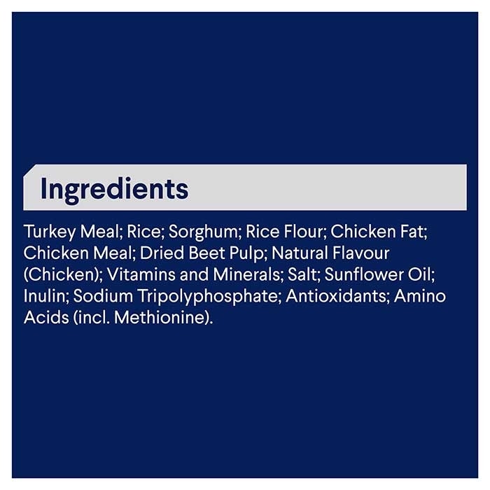 Advance Small Breed Turkey Adult Dog Food 3kg Petbarn
