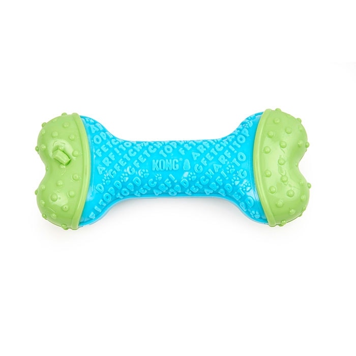 Green kong top dog toy
