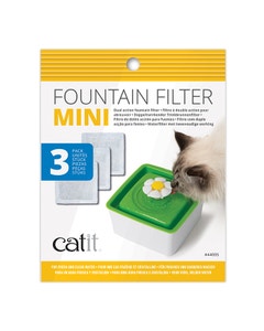 Catit 2.0 Mini Fountain Cat Replacement Filter 3PK