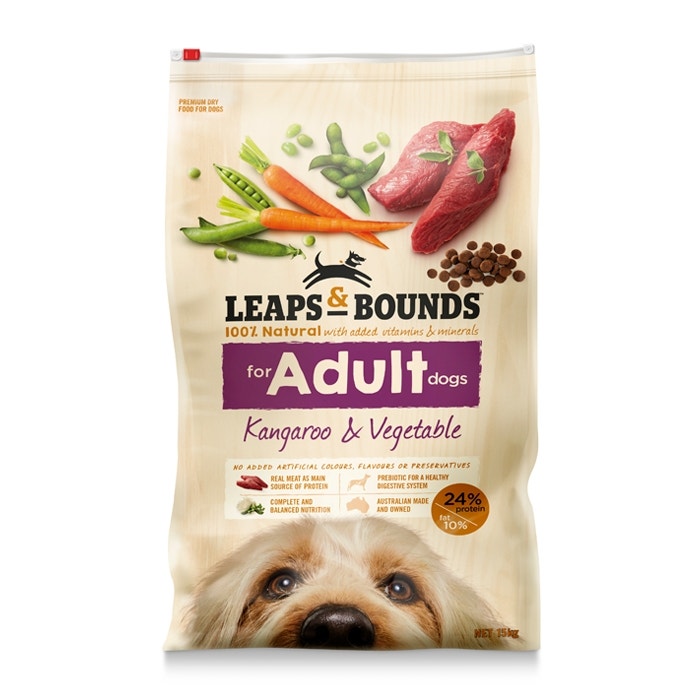 Kangaroo and venison dog food top
