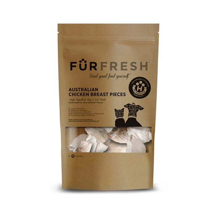 Dried chicken store fillets for dogs