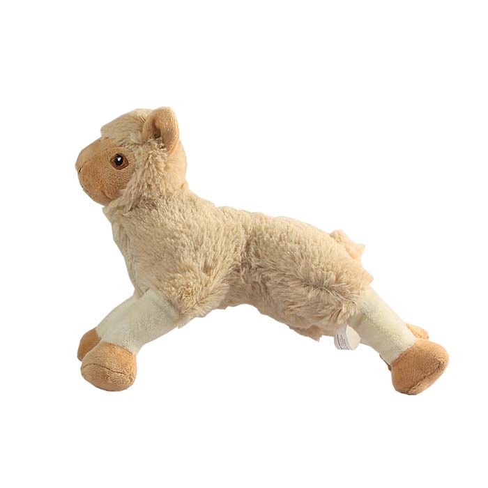 Stuffed llama dog toy outlet
